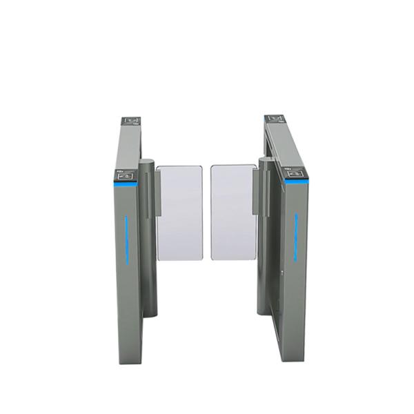 Security Swing Barrier Turnstile Pinpad Single Lane Flap Barrier For Gyms