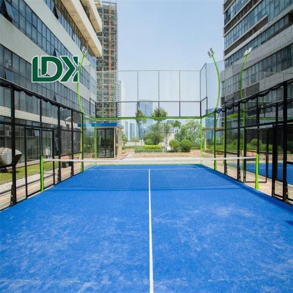 Terrain de Padel Panoramique à 360° Choix Parfait pour Équipement de Padel Extérieur Professionnel