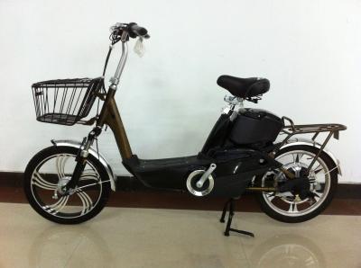 Bicicleta motorizada elétrica de 18 polegadas com a bateria recarregável acidificada ao chumbo de 48V 12A