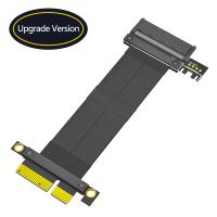 180 grados SFF-8639 (U.2) a PCI-E 3.0 4X Cable de extensión de cinta para U.2 NVME SSD Transmisión de alta velocidad sin demora