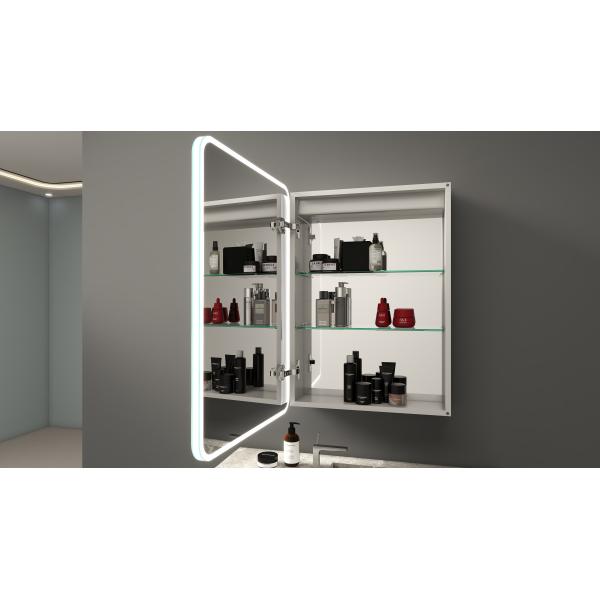 Moisture Proof Led Medicine Cabinet High Brightness Bathroom Cabinet With Light