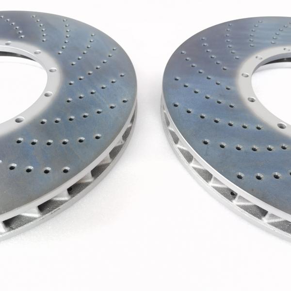 Gray Cast Iron HT250 Brake Disc 420*40mm Drilled Disc Rotor For Audi