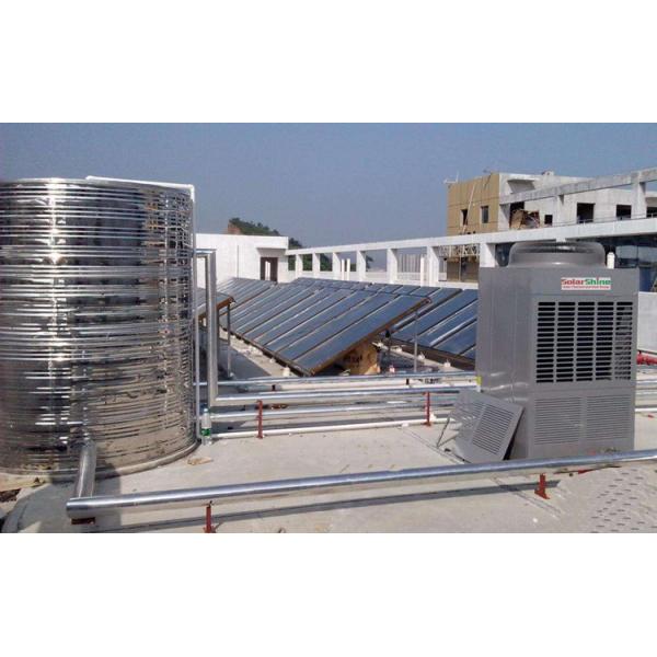 11-100 KW Commercial Solar Water Heater Galvanized Sheet Housing Material