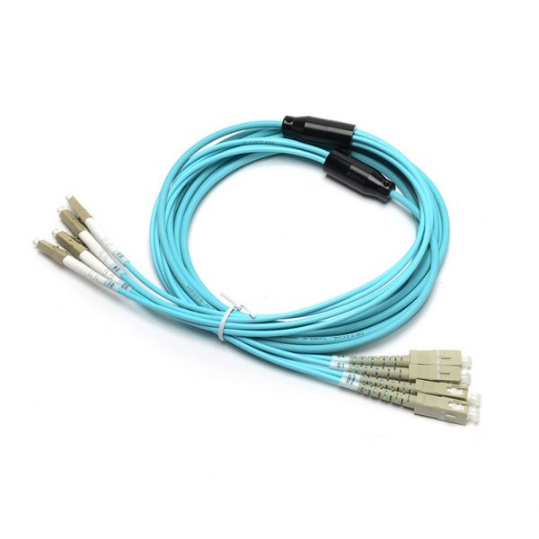 SC-LC 12F Fiber Optic Patchcord with Low Insertion Loss High Reflection Loss and