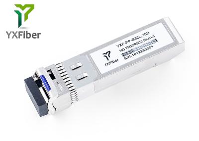 transceptor do bidi 10G SFP+ do módulo Tx1330nm Rx1270nm de 10km SFP