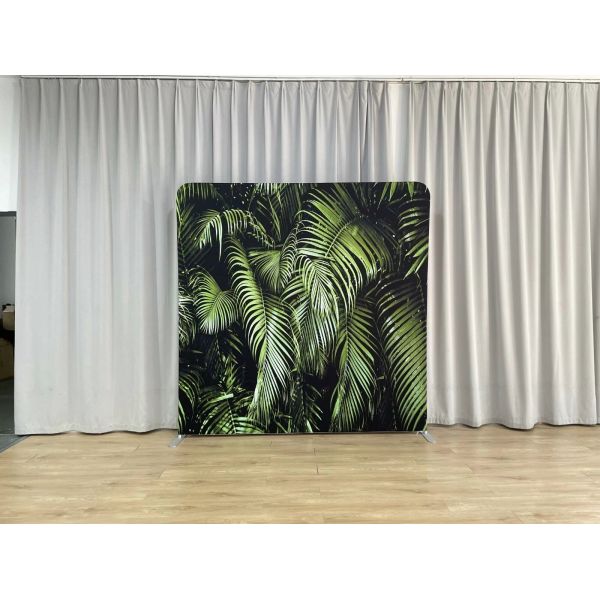 250gsm Tension Fabric Photo Booth Backdrop 8x8 Photo Booth Back Drops