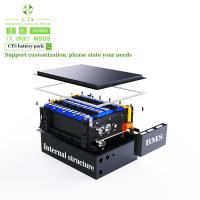 Bloco da bateria da bateria de íon de lítio 72v do OEM de CTS 96V 144v 50ah 100Ah lifepo4 para o fuzileiro naval do barco