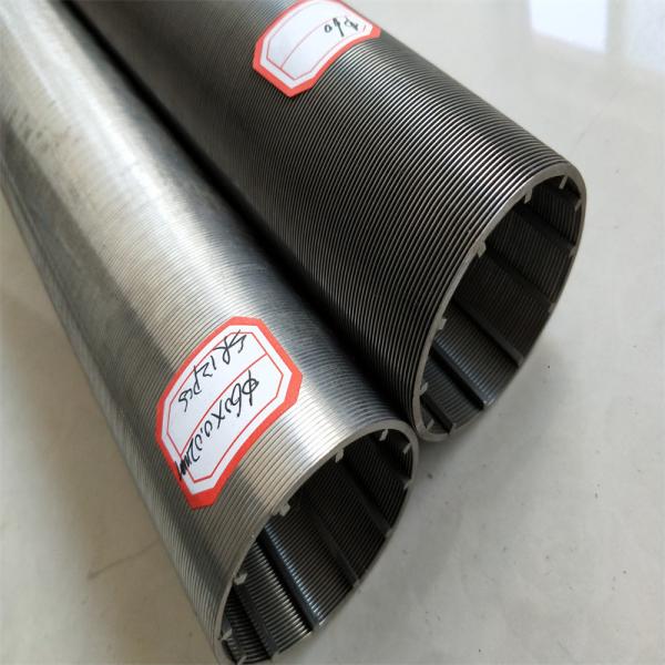 Чистый круглый 316L проволока обернутая Джонсон экран труб диаметром 33-300 мм для очистки соков и пива фильтр