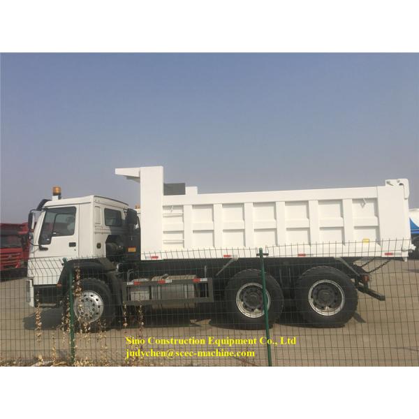 Heavy Duty Tipper Trucks 336 Hp Double Axle Dump Truck Manual 18m3 - 22m3