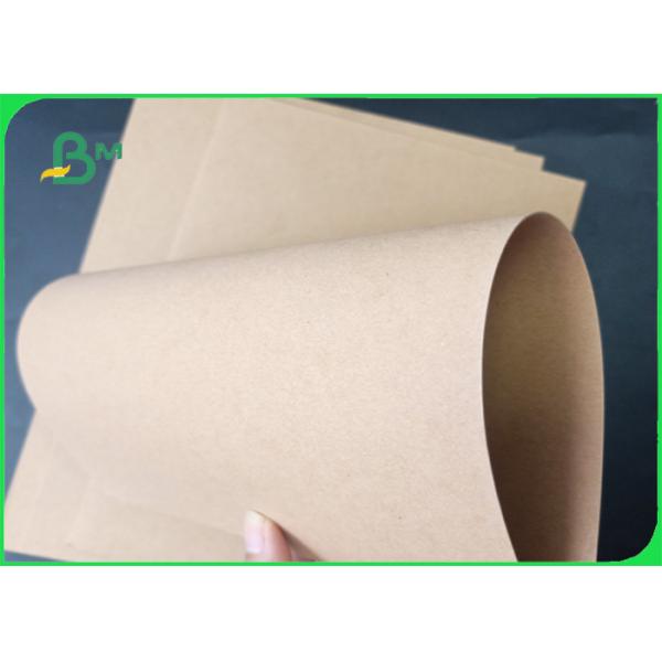 350gsm Tear Resistant 100% Wood Pulp Brown Kraft Liner Paper For Package