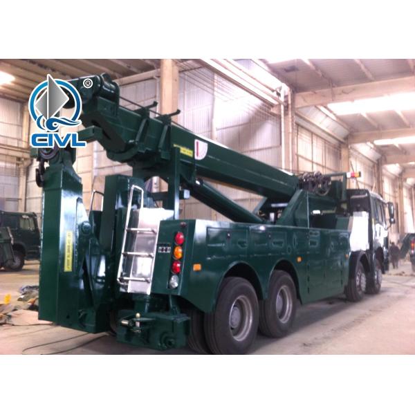 Sinotruk Howo 8x4 Heavy Duty Tow Truck WD615.47 Engine 20-50t capacity
