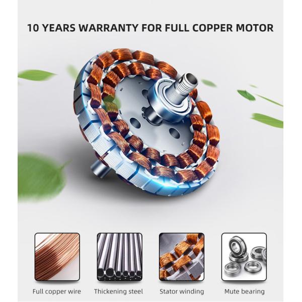 Bedroom AC110V 4100K  Flush Mount Crystal Chandelier Ceiling Fan Remote Control