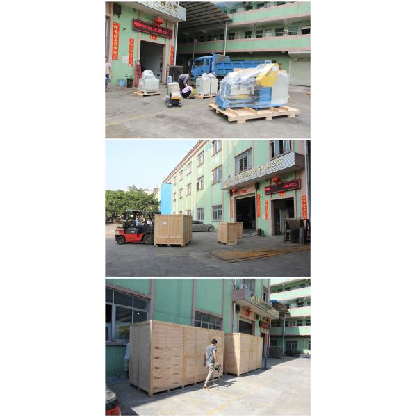 Automatic machine for grinding flat parts Grinding satin deburring