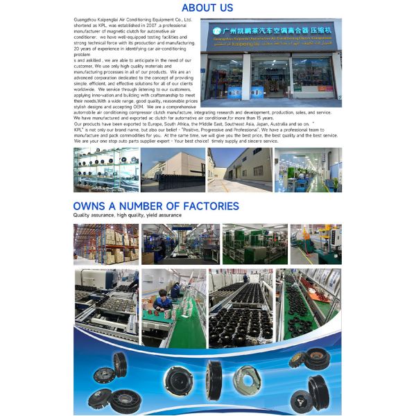 Car Ac air Compressor Clutch for Mercedes benz Pv6 105mm Other air Conditioning Systems