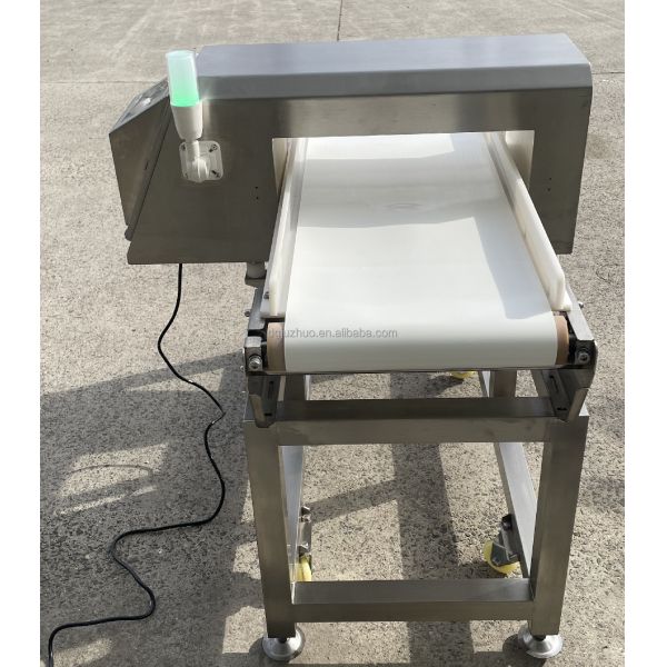 FDA Standard Belt Conveyor Type Confectionery Industry Metal Detector JZD-600