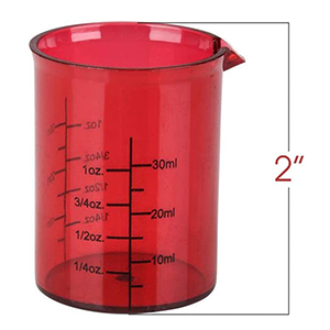 Chemistry Glass Set, 4 Plastic Laboratory Glasses, Funny Scientific Gifts, Cool Chemistry Graduation Gag Gift