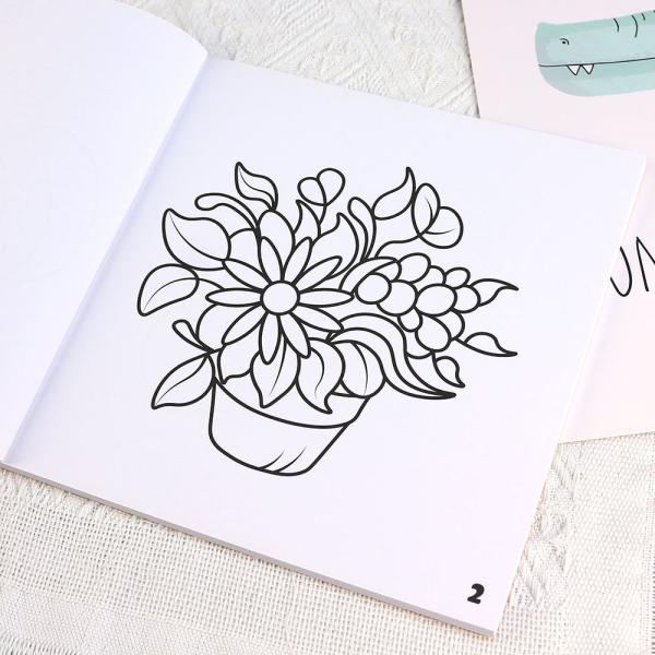 Custom Kids Soft Cover Children Coloring Book Sets