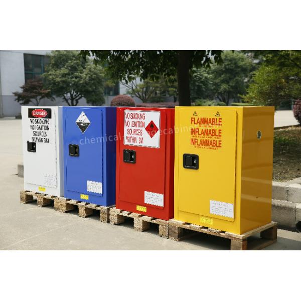 Armário de armazenamento inflamável de aço galvanizado da segurança industrial que aterra o líquido inflamável do conector