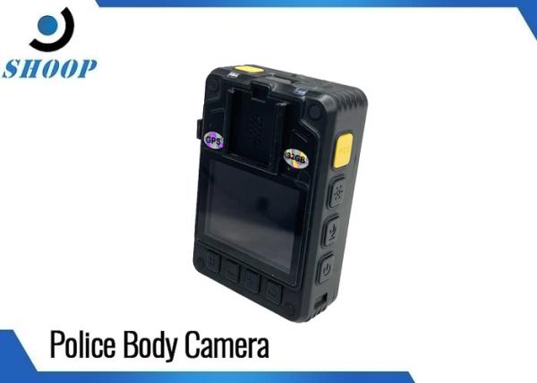 HD 1296P Wearable 4G Body Worn Cameras Law For Police Officers With WIFI GPS