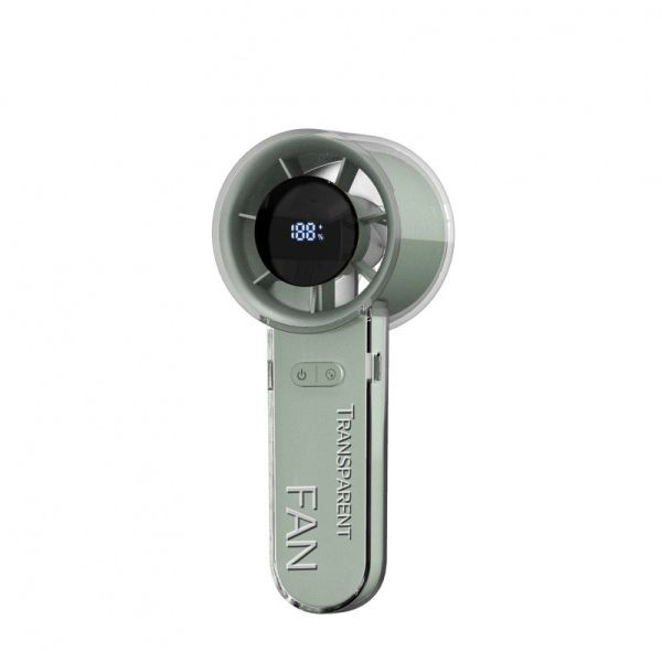 2000mAh Battery Mini Portable Fan Digital Display for Commercial and Household Use