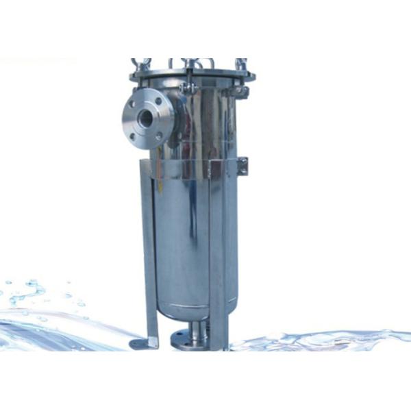 Industrial Stainless Steel Bag Filter Housing 10/20/30/40 inch Length
