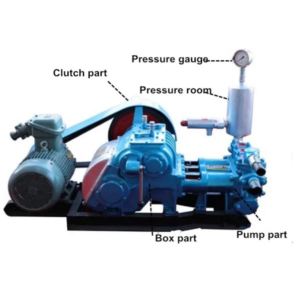 BW 160 Промышленные грязевые насосы Дизельные слизистые насосы для бурения скважин