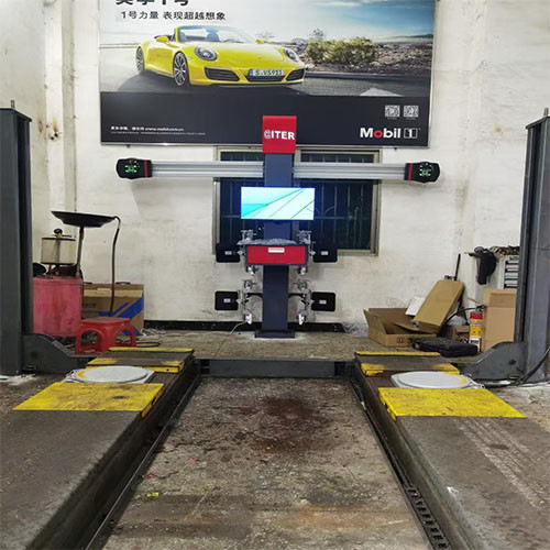X6 Wheel Aligner Offering Intelligent 3D Imaging Double Screens and Real Time Tracking to Improve Vehicle Wheel Alignment