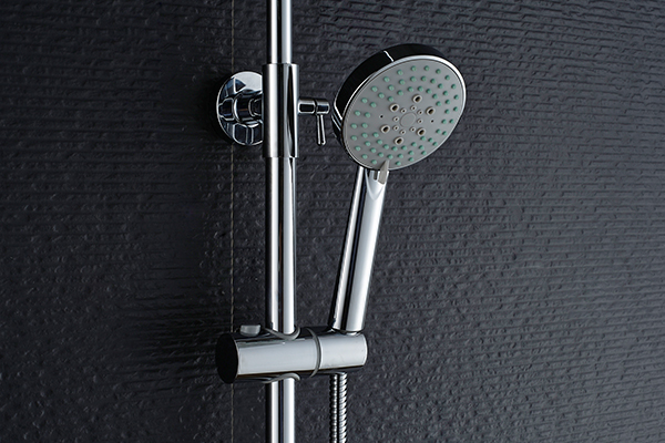Copper Round Tube Waterfall Shower System , Bathroom Shower Set Precise ROVATE