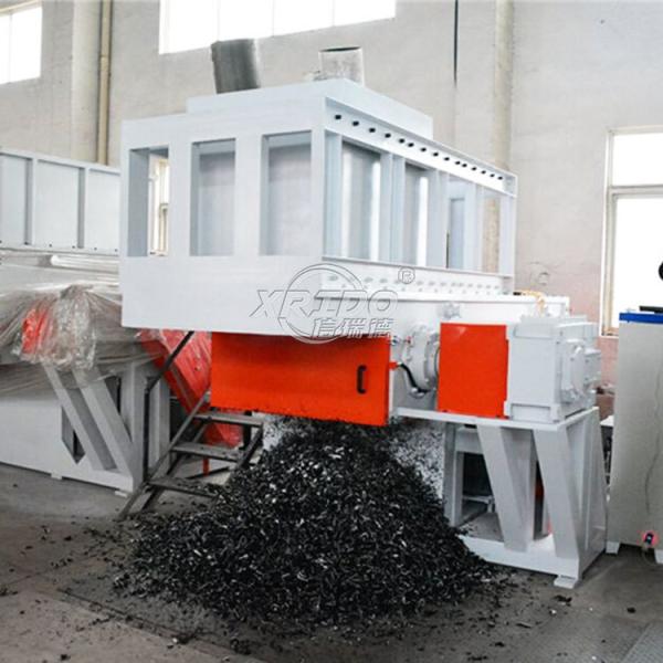 High Quality Rubber Single Shaft Shredder Waste Plastic Rubber Recycling