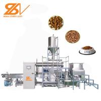 Granule sec d'aliments pour chiens d'acier inoxydable faisant l'extrusion de machine