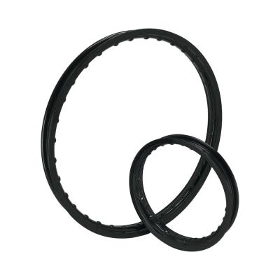 Rodas de motocicleta pretas de 23 polegadas para reparação/reemplaço