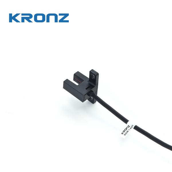 スロット型光電センサ 5～24V DC 直接ケーブル引出し型 NPN BSM-T45N インジケータ 赤色LED IP67