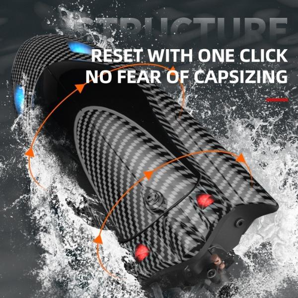 Estado de montagem Velocidade pronta a funcionar Turbojet Barco de controlo remoto com função de viragem à esquerda e à direita