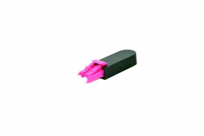 LC UPC Fiber Optic Loopback Plug PVC 50 / 125 OM4 Sfp Loopback Adapter