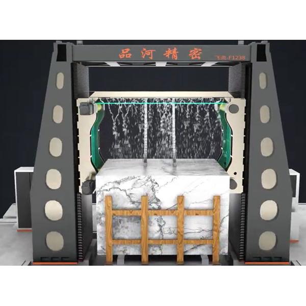 Ultra Thin CNC Wire Saw Machine Multi Cnc Diamond Wire Saw For Precision Marble Cutting