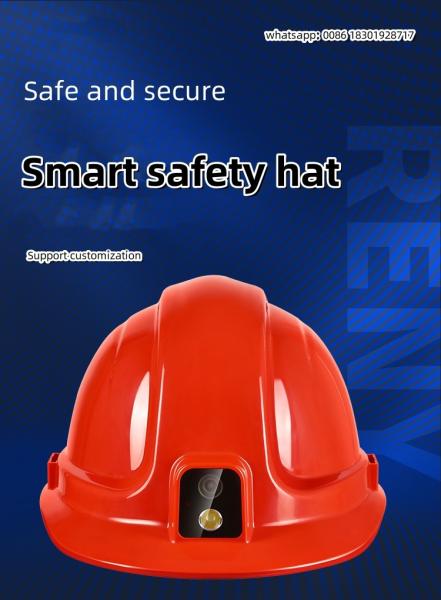 4G Smart Hard Hat with Rkt and Camera Hard Hats Head Protection Equipment