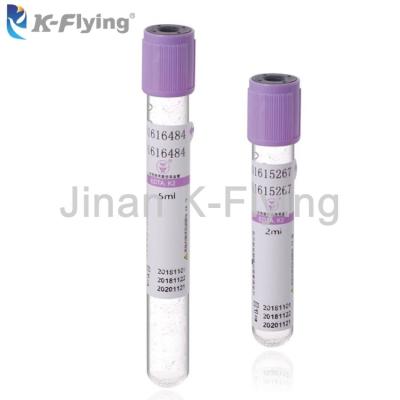 Disposable Medical Consumables Products EDTA Vacuum Blood Collection Tubes