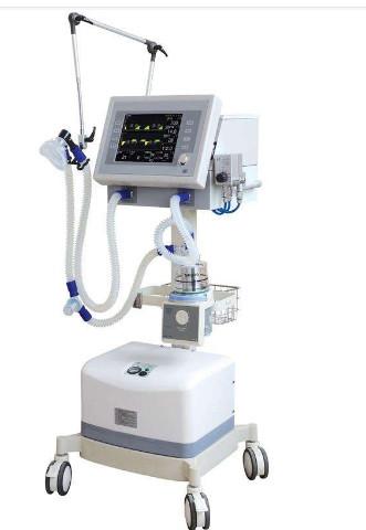 LCD Screen Display Portable Medical Ventilator Medical Breathing Apparatus