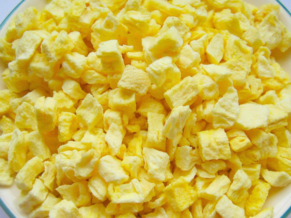 Питательное замораживание - высушенный плод, замораживание - высушенный вкус плода ананаса сырцовый