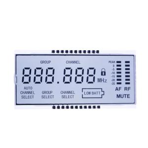 1/3 Bias TN LCD Display com 12 pin conector e 1/8DUTY driver método