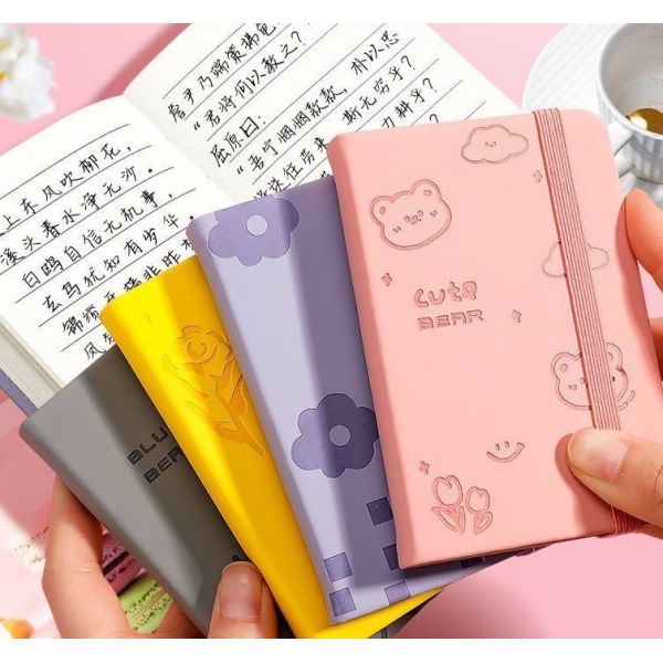 Custom A7 PU Hardcover Binding Notebooks For School And Office
