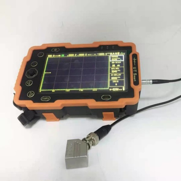FD-530mini Portable Ultrasonic Flaw Detector 0-1000mm Scanning Range 0.5-10MHz DGS/AVG Curve USB Report Generation Industrial NDT Crack Detector