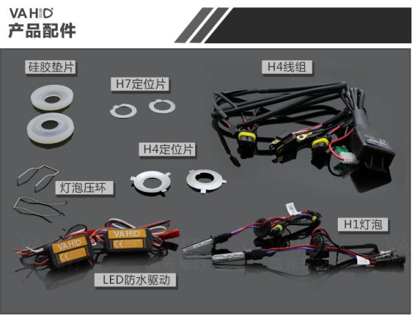 CH29  2.5inch Round Crystal angel eye Bixenon Car hid xenon projector kit