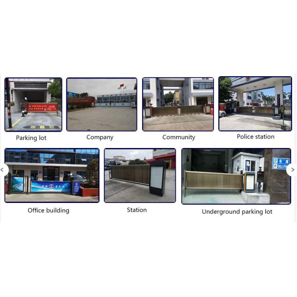 1000 м или более низкая высота Автоматические флаковые барьерные ворота для коммерческой рекламы