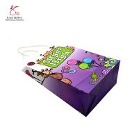 El diverso color tamaño pequeño imprimió los bolsos de papel del regalo para el acondicionamiento de los alimentos 210gsm