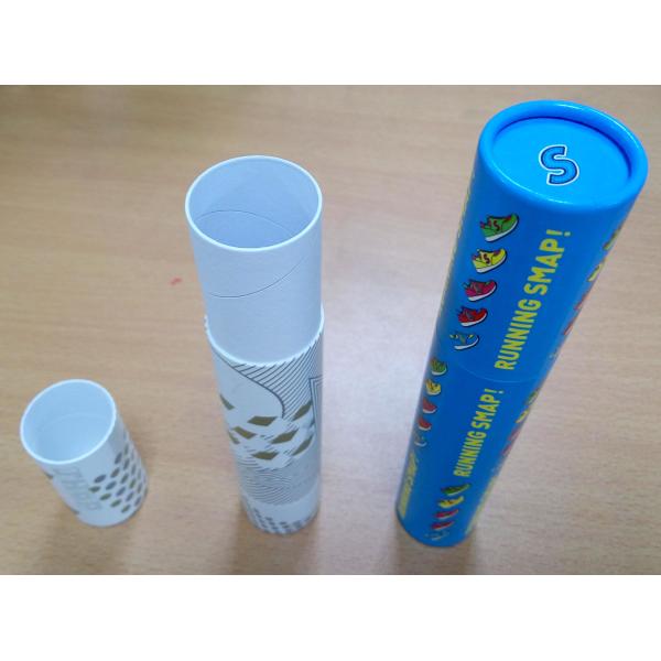 Small Diameter Paper Tube Packaging With Recyclable CMYK Pantone FDA Cardboard
