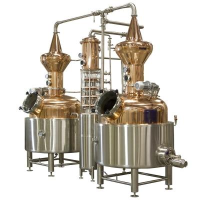 Destilar álcool com equipamento e desempenho de aço inoxidável ou cobre vermelho GSTA