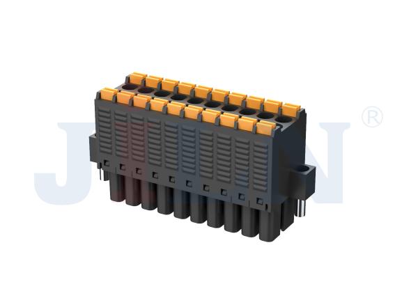 4 To 40P Female Pluggable Terminal Block Screw 1.2Nm E484895 JL15EDGKNHM