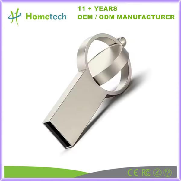 Super Mini Metal USB 3.0 Flash Drive Pen Personalizado 4GB 8GB 16GB 32GB 64GB 128GB USB Stick para presentes