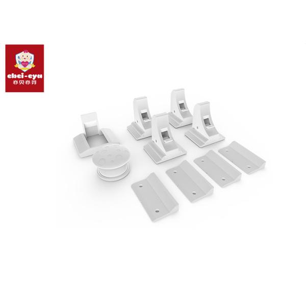 Magnetic Adhesive Child Safety Cabinet Locks Hidden ABS Material Easy Installati